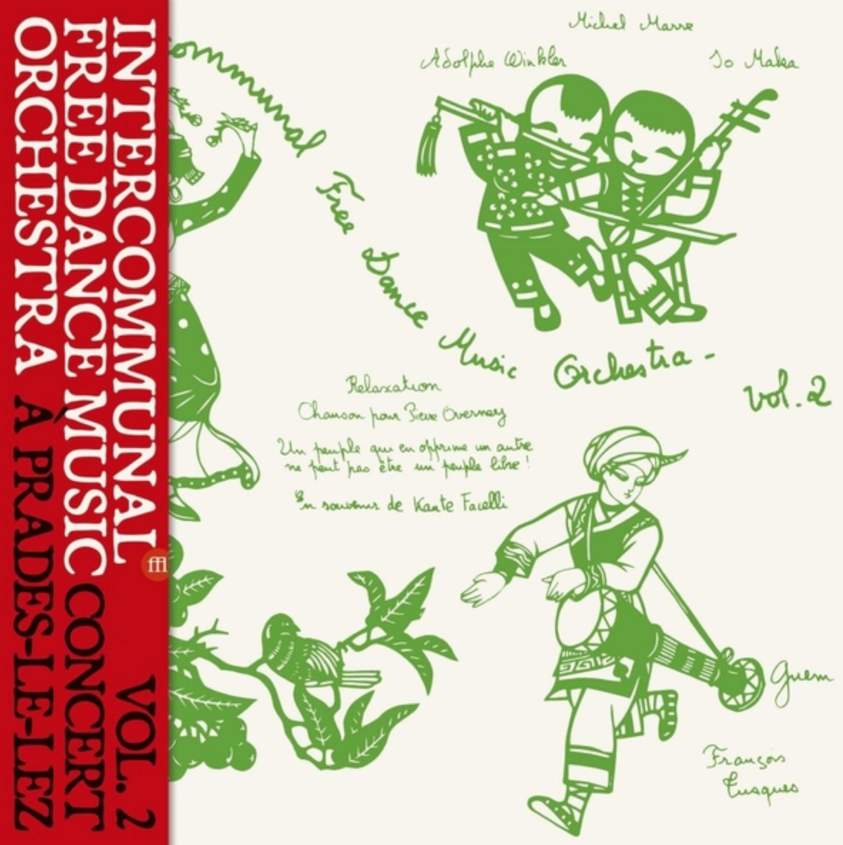 Intercommunal Free Dance Music Orchestra- Vol. 1 - Concert A Prades Le Lez LP